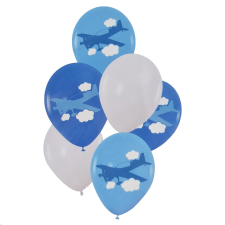 6 darabos latex lufi szett – Járművek - Repülő party kellék