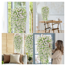  6 db Bohém Stílusú UV-álló Művirág csokor JV753763 dekoráció