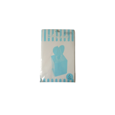 6 db kék sütis doboz 8*8*10 cm sütés és főzés