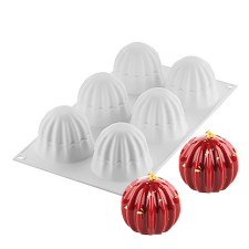  6 részes szilikon forma, mousse forma – Tök sütés és főzés