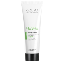 6.Zero He.She Smooth Cream - hajkisimító krém 200 ml hajformázó