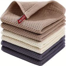  6db 100% Waffle Weave Konyhai Törölköző lakástextília