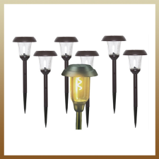  6db-os Vezeték nélküli Napelemes LED lámpa KE24-58 világítás