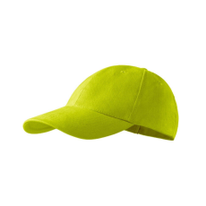 6P sapka unisex lime állitható