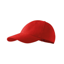 6P sapka unisex piros állitható férfi sapka