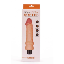  7.8" Real Softee Vibrating Dildo  2 vibrátorok
