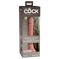 7" Dual Density Silicone Cock Light műpénisz, dildó