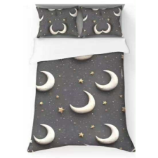  7 részes Ágynemű Garnitúra Hold / csillagok lakástextília