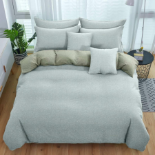  7 részes krepp Ágynemű garnitúra-menta zöld lakástextília