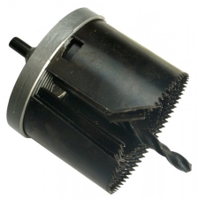  7-részes lyukfűrész,    átmérő: 26-63 mm,  mélység: 2"  (BGS 3904) fúrószár