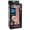  7" Triple Density Cock With Swinging Balls Light