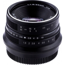 7Artisans A104B 25 mm F1.8 M43 Manuál Objektív - Fekete (A104B) objektív