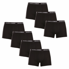  7PACK Férfi boxeralsó Jack and Jones fekete (12171258) M