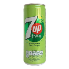  7UP free dobozos - 330 ml üdítő, ásványviz, gyümölcslé