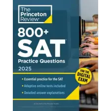  800+ SAT Practice Questions, 2025: In-Book + Online Practice Tests idegen nyelvű könyv