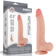  8.5'' Sliding Skin Dual Layer Dong Flesh I műpénisz, dildó