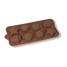 8 adagos tengeri mintás szilikon praliné forma sütés és főzés