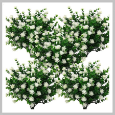  8 csomag színes művirág - fehér RY2886290-2 dekoráció