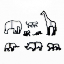  8 DARABOS KISZÚRÓ - AFRIKAI ÁLLATOK, SAFARI sütés és főzés