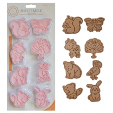  8 DB SÜTEMÉNY KISZÚRÓ, MINTÁZÓ - ÁLLATOK sütés és főzés