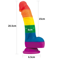  8'' Prider Dildo műpénisz, dildó