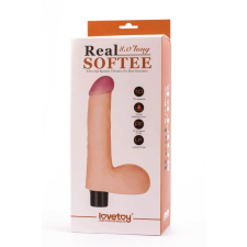  8" Real Softee Vibrating Dildo 4 műpénisz, dildó