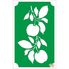  8x5 cm-es csillámtetoválás sablon - Cseresznye 115 csillámtetoválás