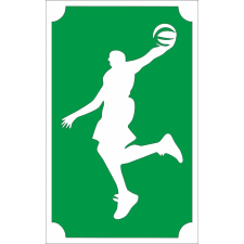  8x5 cm-es Csillámtetoválás sablon - Kosaras Jordan 42 csillámtetoválás