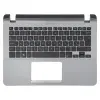  90NB0J91-R32HU0 gyári új magyar laptop billentyűzet + szürke felső fedél