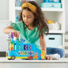  96092 - Numberblocks® busz - Rainbow Counting Bus autópálya és játékautó