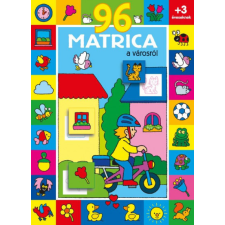  96 matrica a városról gyermek- és ifjúsági könyv