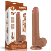  9'' Sliding Skin Dual Layer Dong Brown