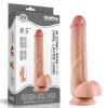  9.5'' Sliding Skin Dual Layer Dong Flesh