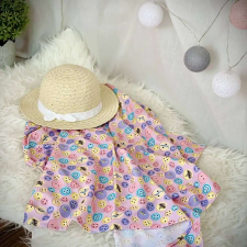 9 hónap Jersey babatakaró - színes gombok mintával babaágynemű, babapléd