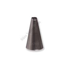  9 mm-es kerek nagyméretű díszítőcső sütés és főzés