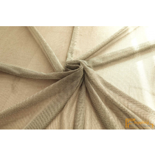  (9 szín) Aster hálókötésú natúr hatású fényáteresztő függöny-14 Dohány lakástextília