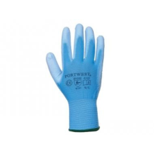 A120 - Nylon kesztyű PU tenyérmártott - kék munkavédelem