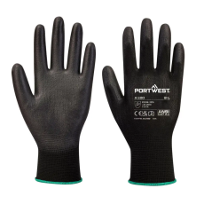  A120BKRS Portwest Nylon védőkesztyű PU tenyérmártott