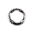 A2Z MTB első lánckerék, 30T, 4x96 mm (aszimmetrikus), 1x9-11s, narrow-wide, alumínium, fekete