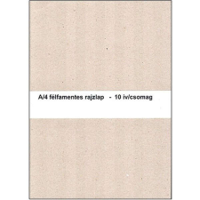 A4 félfamentes 10db rajzlap rajzlap