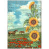  A4 rizspapír, csom. - Sunflower Art and horses