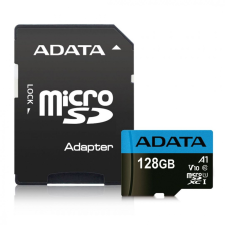 A-Data 128GB microSDXC Premier Class 10 UHS-I V10 A1 + adapterrel memóriakártya
