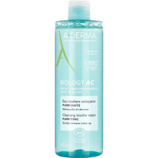 A-Derma BIOLOGY AC tisztító micellás víz, 400 ml arctisztító