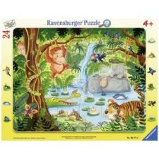  A dzsungelben 24 darabos puzzle puzzle, kirakós