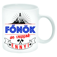 A főnök én vagyok bögre (másik oldalára fotó és felirat kérhető) bögrék, csészék