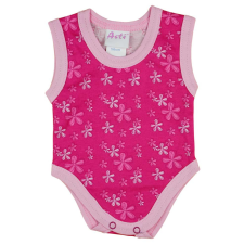 A-K Ujjatlan virágos nyári baba body kombidressz, body