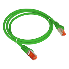A-LANtec F/UTP CAT6 Patch kábel 1m - Zöld (KKS6ZIE1.0) kábel és adapter