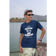  A legjobb horgász(szülinapos) harcsás kék póló egyedi ajándék