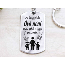 A legjobb óvó néni az aki medálos kulcstartó kulcstartó