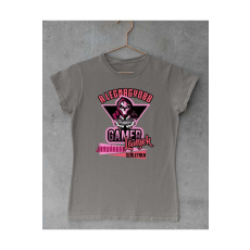  A legnagyobb gamer lányok januárban születnek női póló - egyedi mintás, 12 szín, S-2XL